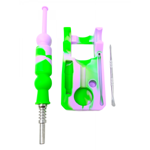 Silicone Nectar Collector Assorted Color Set [DS436-SS]